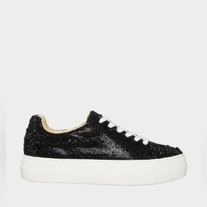 Betsey Johnson Sidny Black Platform Sneaker
